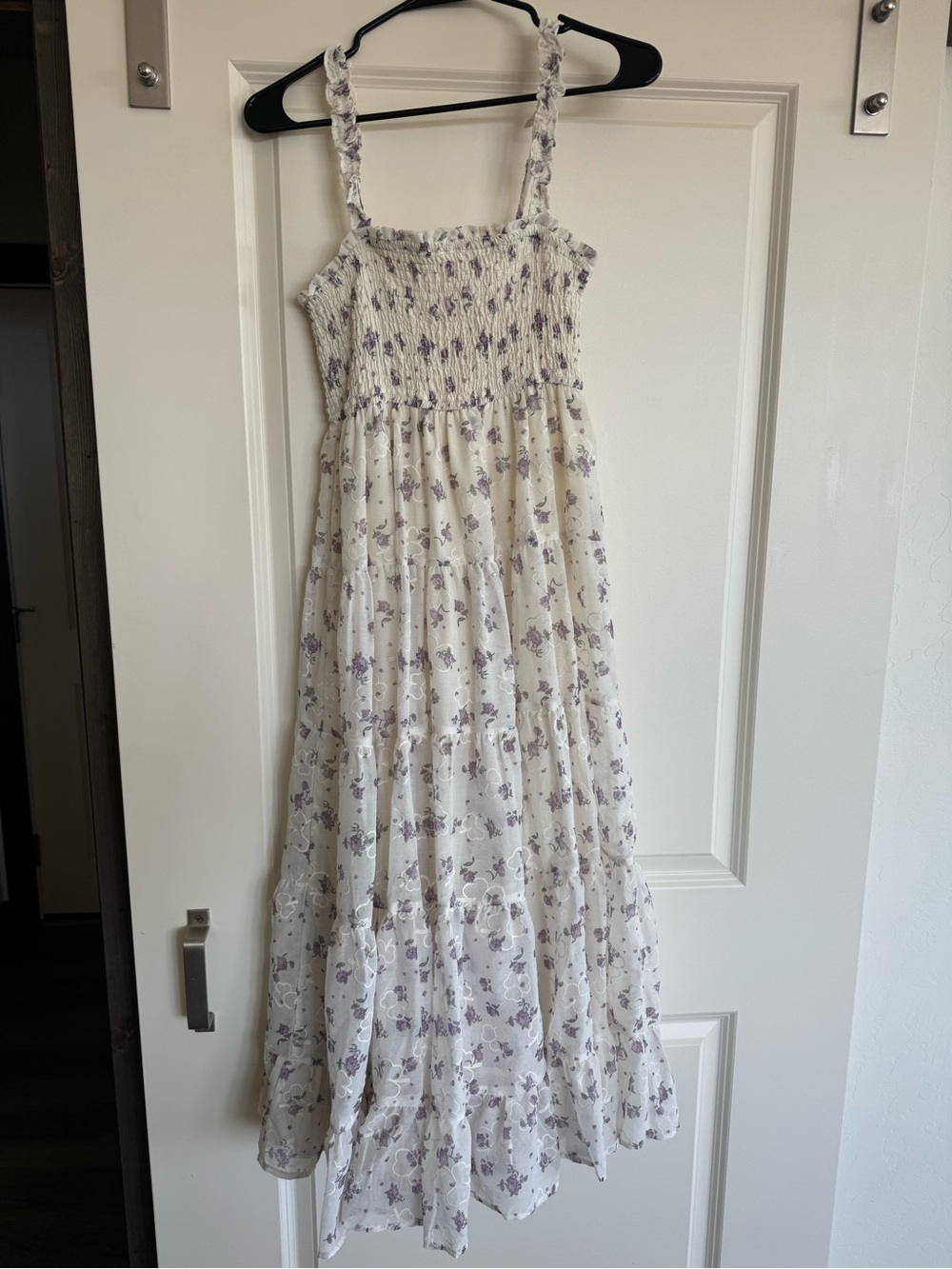 Morning Lavender Floral Dress